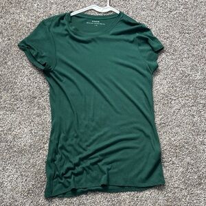 Vince Forest Green Short Sleeve Tee